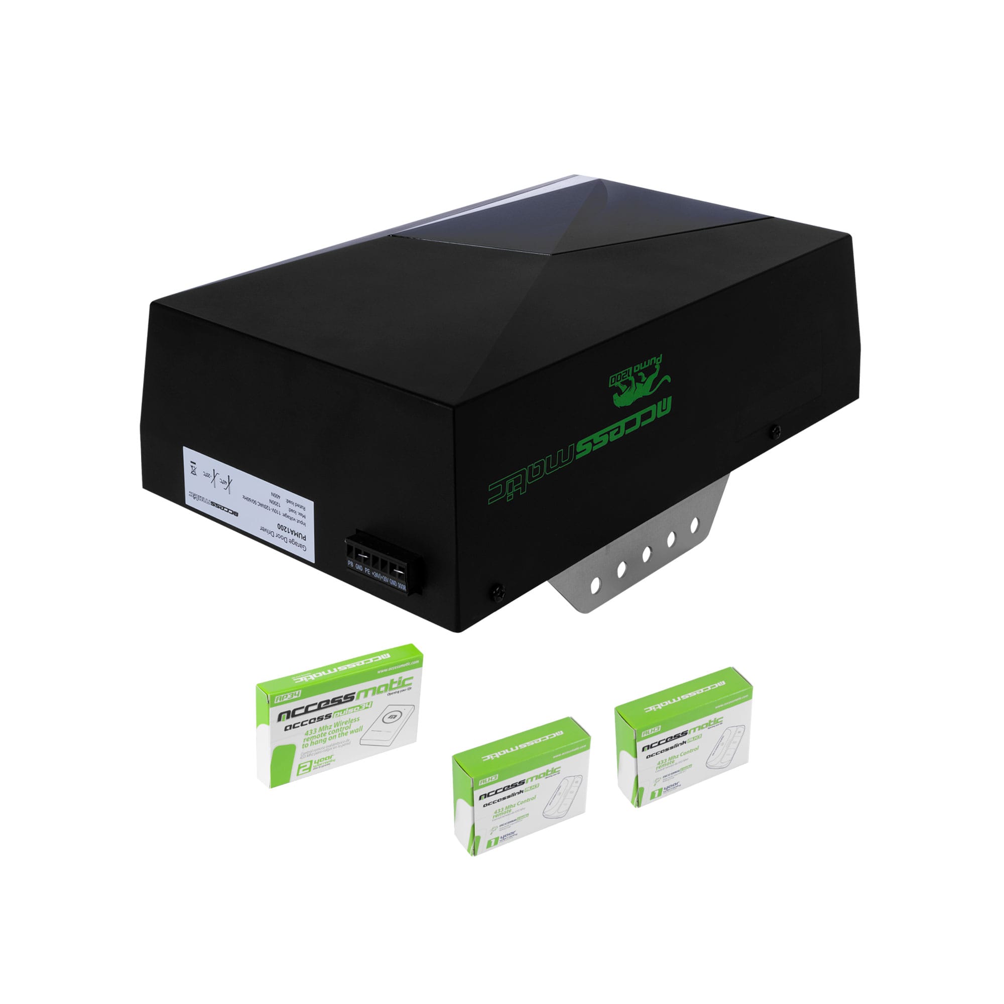 PUMA1200 Sistema de apertura para puertas de garaje seccionales de alta velocidad para puertas de hasta 160Kg. 24V. 1 Hp (1200N). - Imagen 2